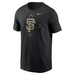 San Francisco Giants Camo Logo T-Shirt Black