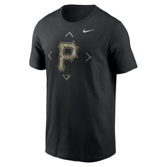 Pittsburgh Pirates Camo Logo T-Shirt Black