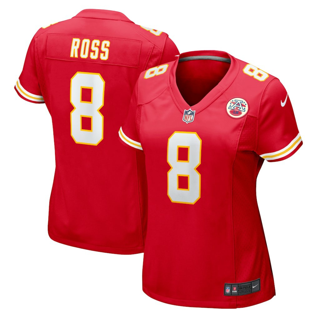Justyn Ross Kansas City Chiefs Women's Home Game Player Jersey - Red online