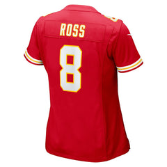 Justyn Ross Kansas City Chiefs Women's Home Game Player Jersey - Red online