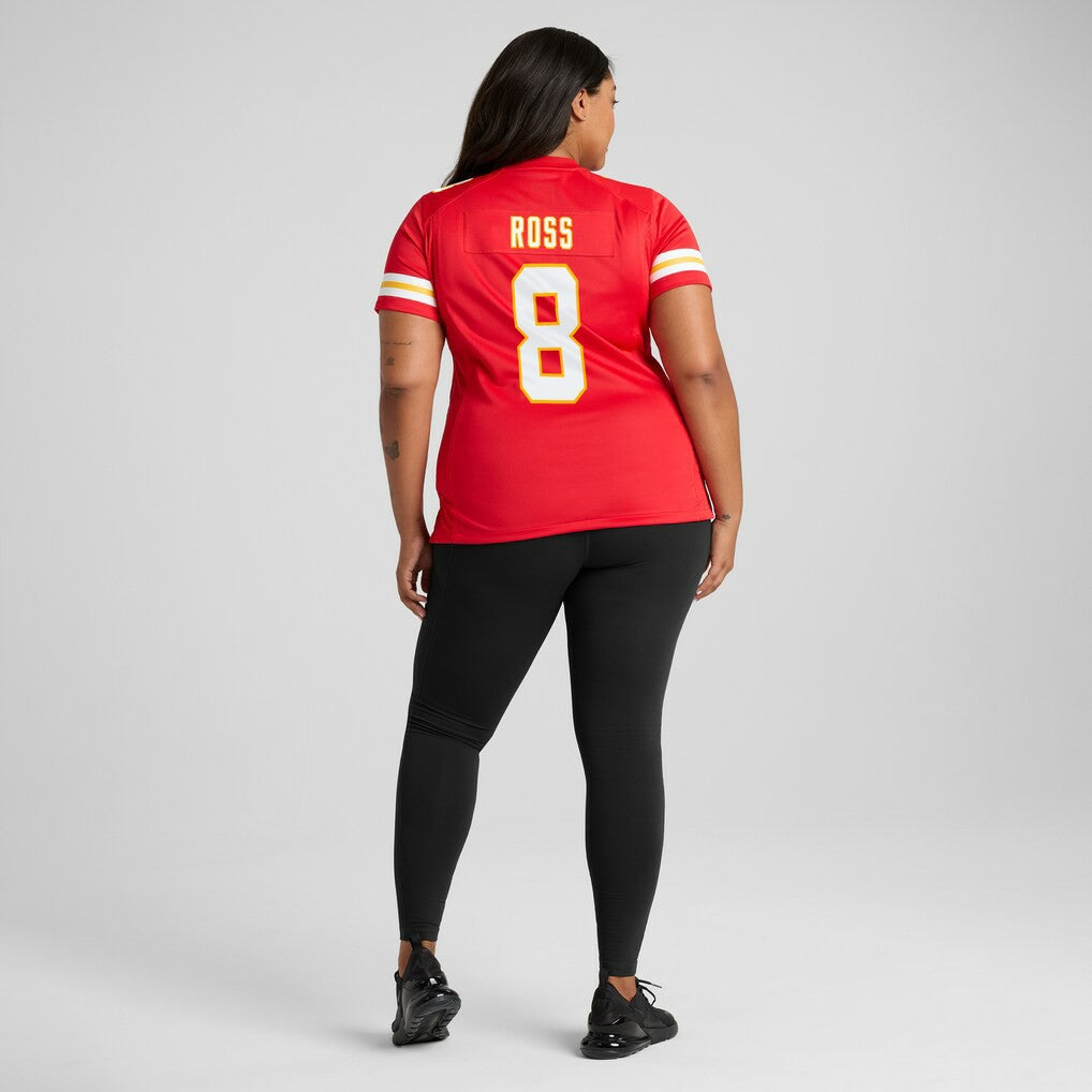 Justyn Ross Kansas City Chiefs Women's Home Game Player Jersey - Red online