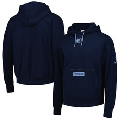 Memphis Grizzlies Courtside Heavyweight Pullover Hoodie - Navy sale