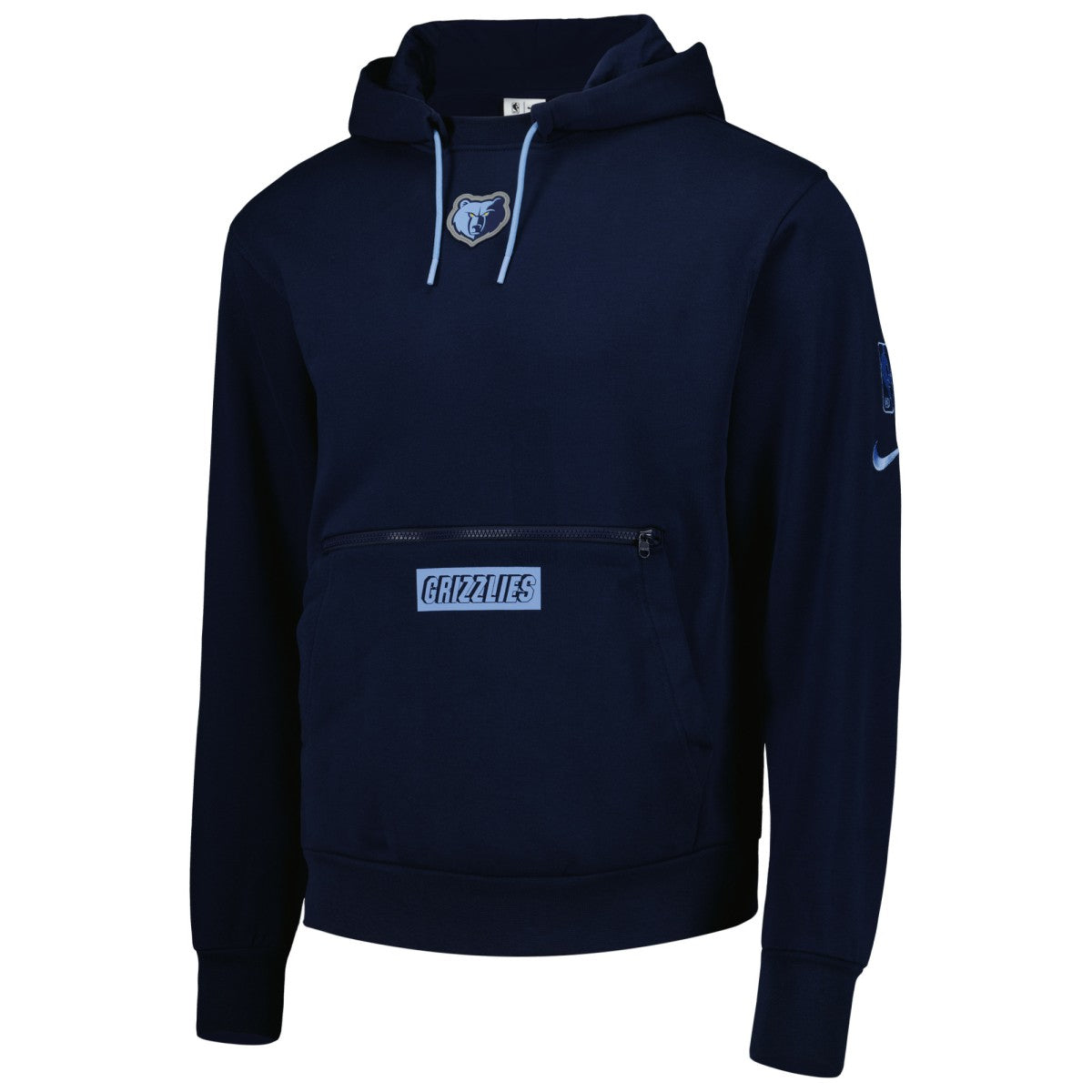Memphis Grizzlies Courtside Heavyweight Pullover Hoodie - Navy sale