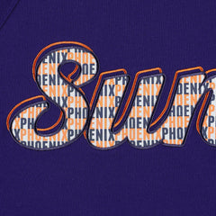 Phoenix Suns DKNY Sport Women's Regina Raglan Pullover Sweatshirt - Purple shop