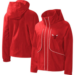 Chicago Bulls G-III 4Her by Carl Banks Women's Last Shot Full-Zip Hoodie sale - Red discount