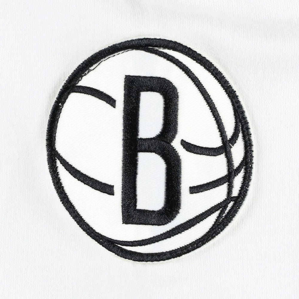 Brooklyn Nets Tommy Jeans Women's Ariel Pullover Sweatshirt - Black/White on sale