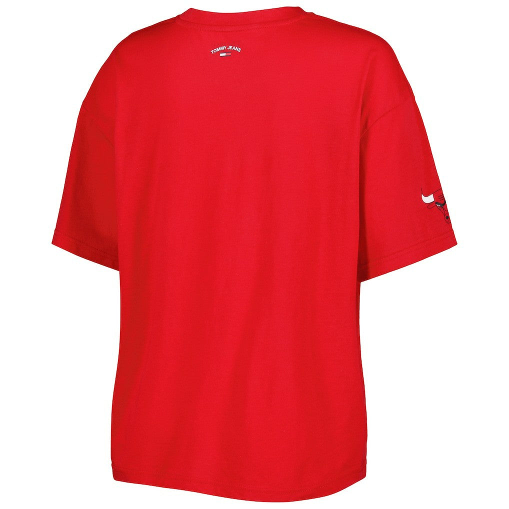Chicago Bulls Tommy Jeans Women's Bianca T-Shirt sale - Red outlet