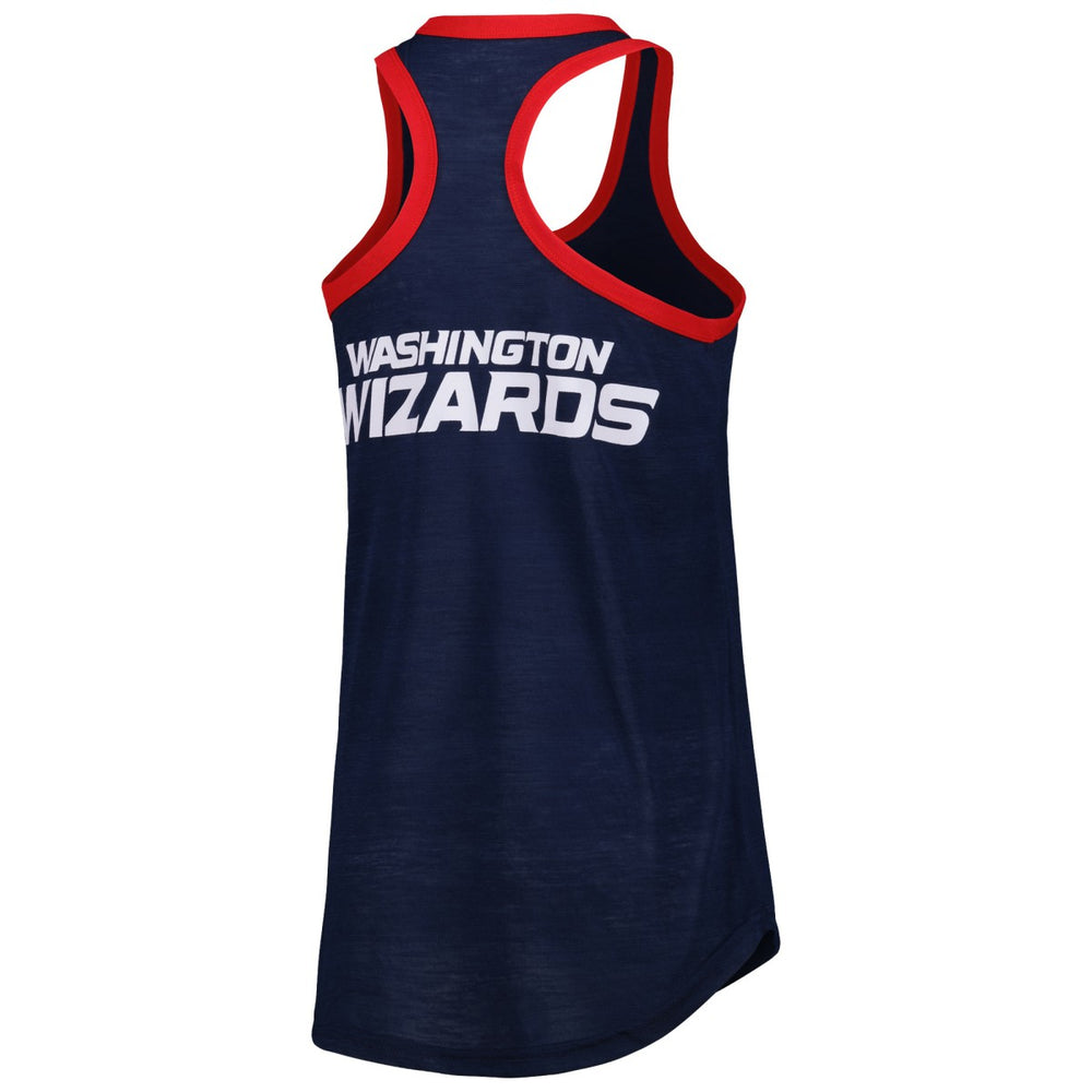 Washington Wizards G-III 4Her by Carl Banks Women's Showdown Scoop-Neck Racerback Tank Top - Navy discount