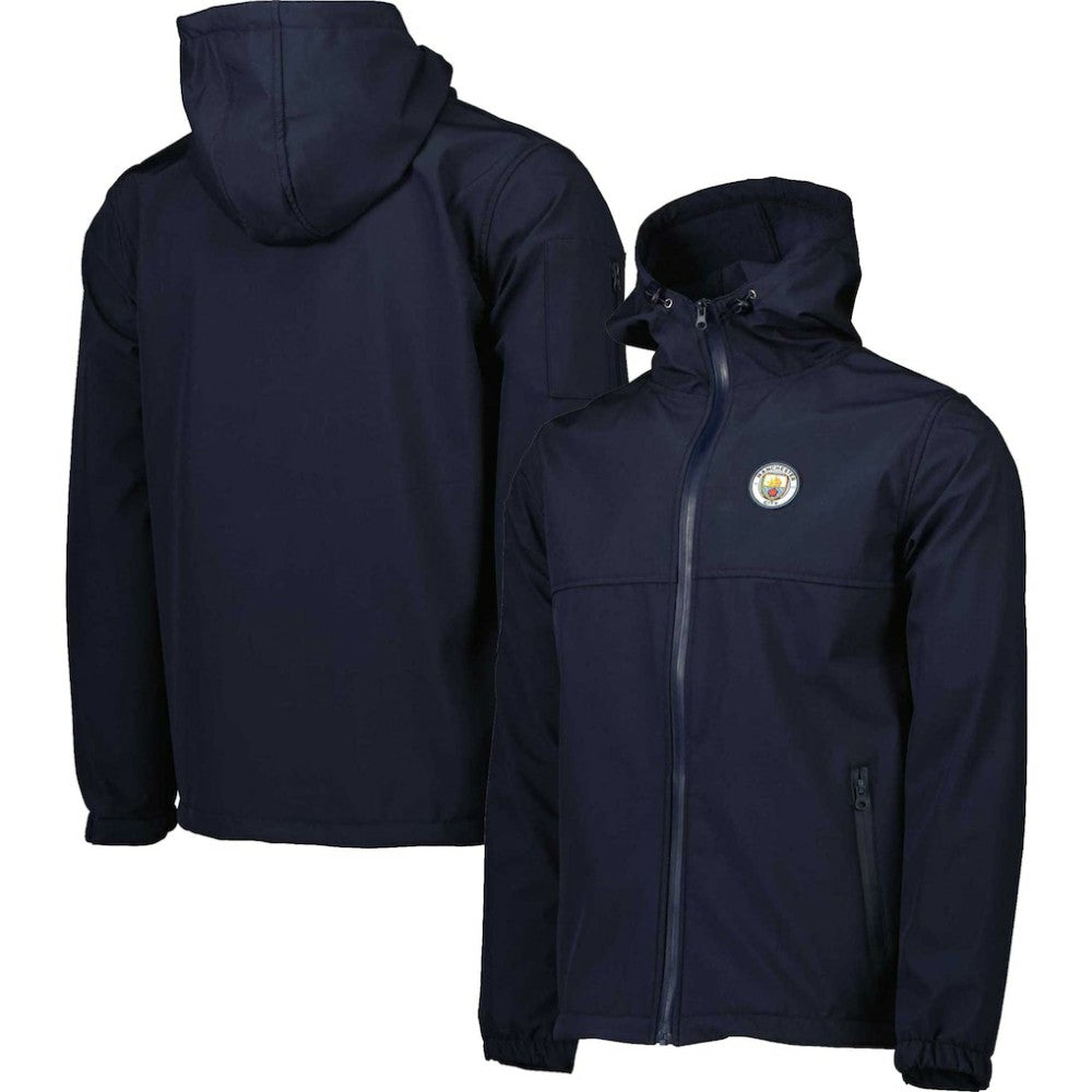 Manchester City Three-Layer Full-Zip Hooded Jacket - Navy cheap