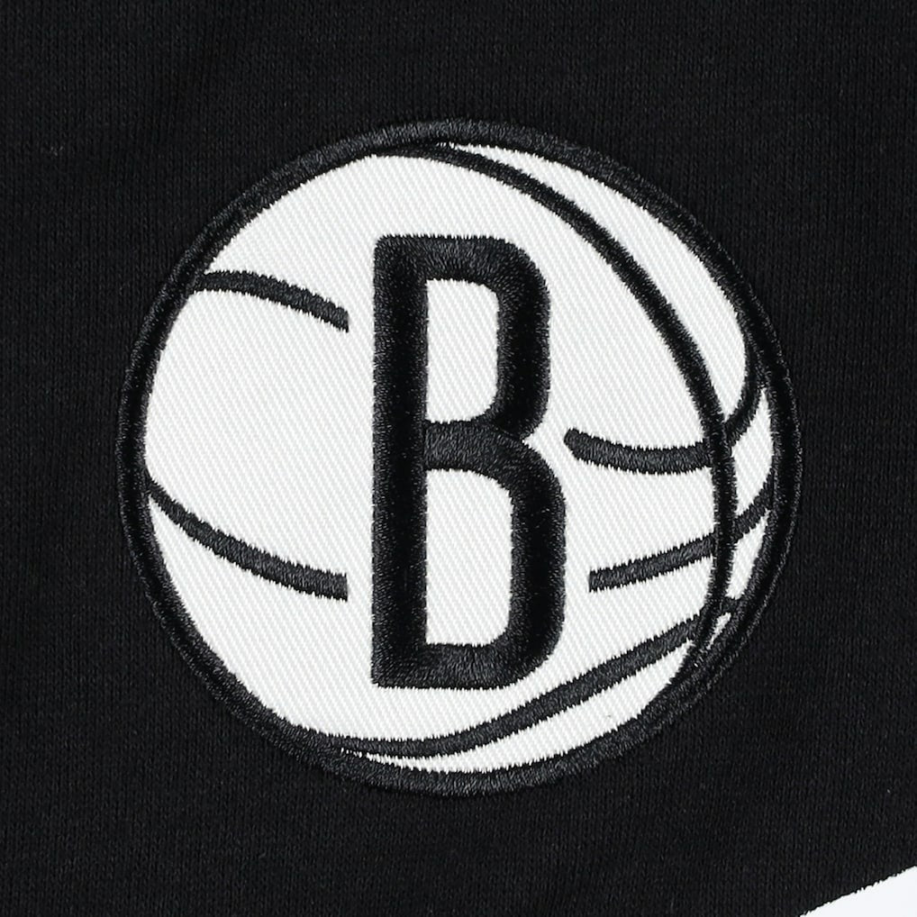 Brooklyn Nets Tommy Jeans Bernard Half-Zip Hoodie - Black online
