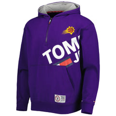 Phoenix Suns Tommy Jeans Bernard Half-Zip Hoodie - Purple shop