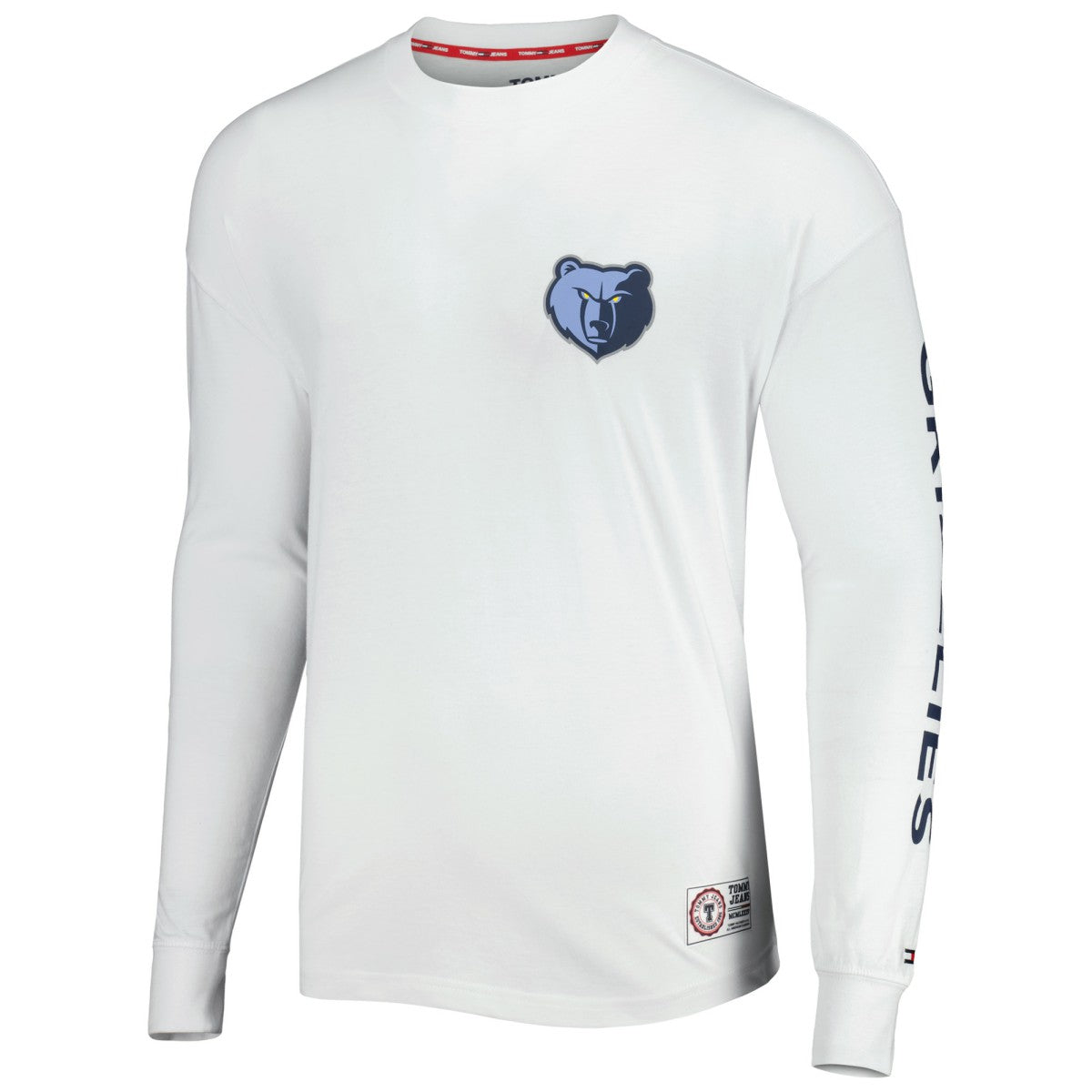 Memphis Grizzlies Tommy Jeans Matthew 2-In-1 T-Shirt & Hoodie Combo Set - Navy/White discount