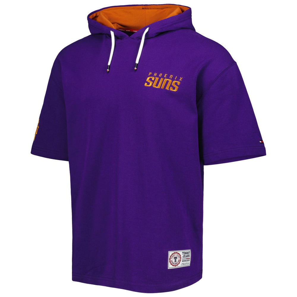 Phoenix Suns Tommy Jeans Matthew 2 In 1 T-Shirt & Hoodie Combo Set - Purple/White for sale