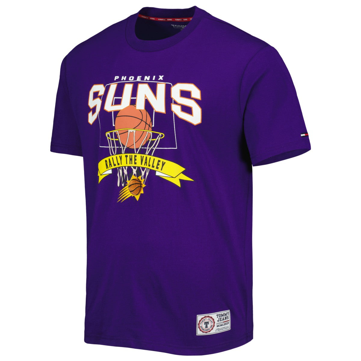 Phoenix Suns Tommy Jeans Tim Backboard T-Shirt - Purple outlet