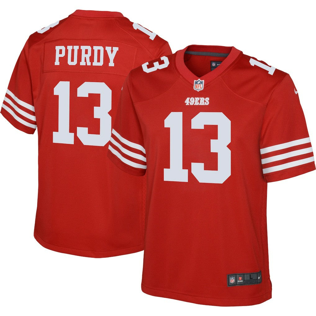 Brock Purdy San Francisco 49ers Youth Game Jersey - Scarlet outlet