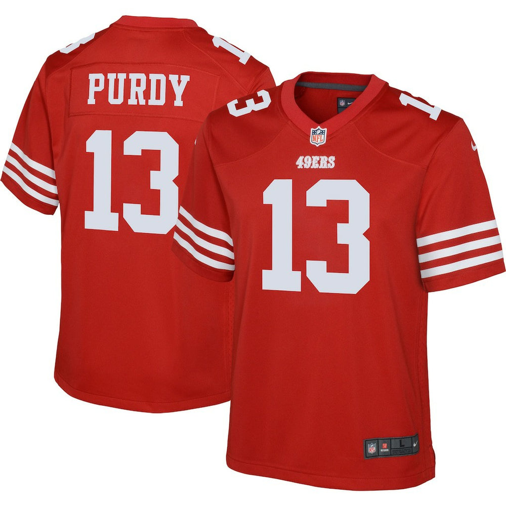 Brock Purdy San Francisco 49ers Youth Game Jersey - Scarlet outlet