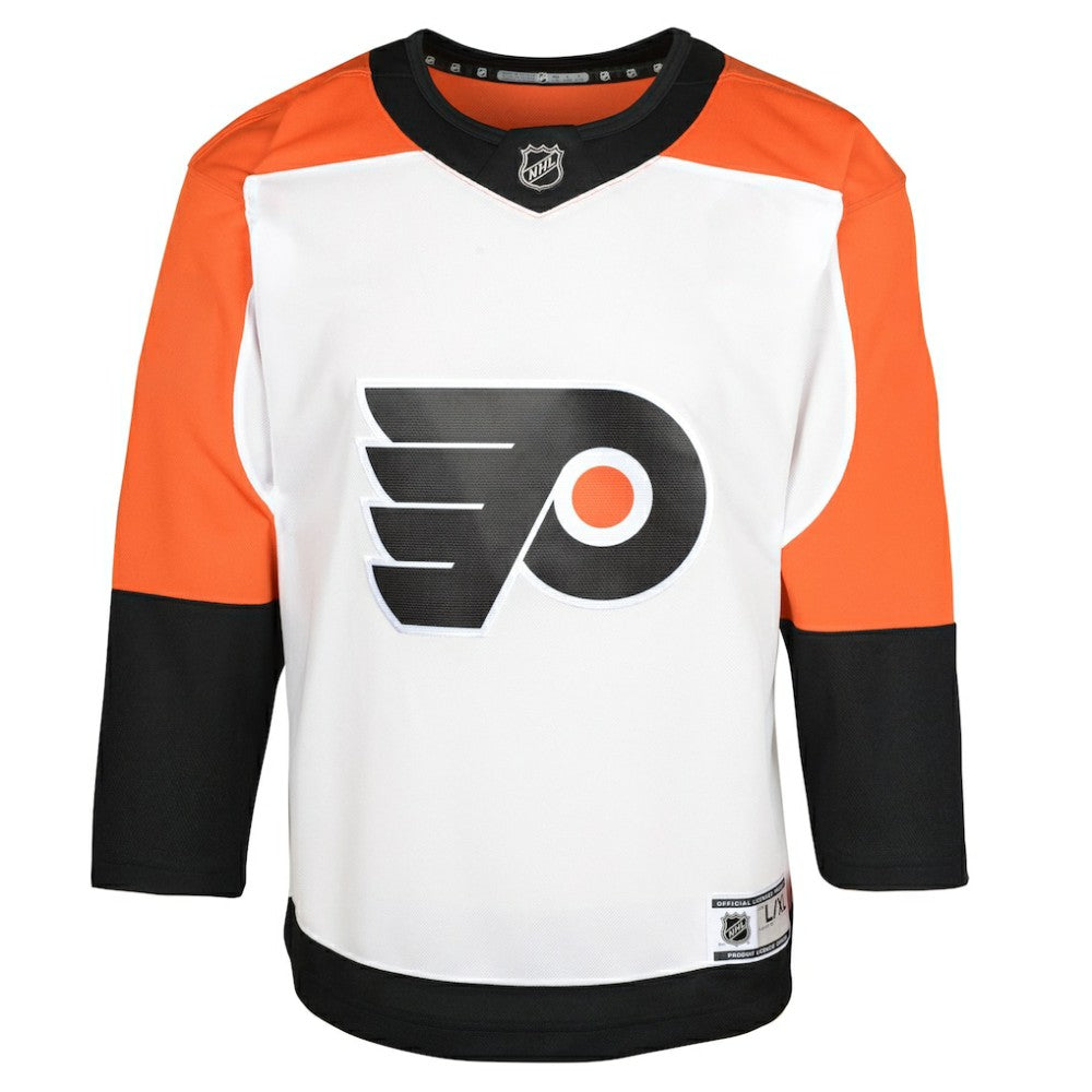 Philadelphia Flyers Youth Away Premier Jersey - White Jerseys