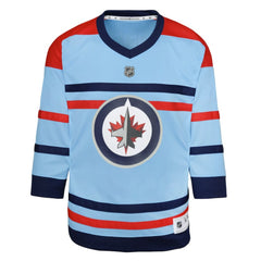 Winnipeg Jets Youth Anniversary Replica Jersey - Light Blue Jerseys