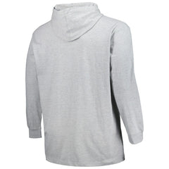Seattle Kraken Big & Tall Pullover Hoodie - Heather Gray Hoodies
