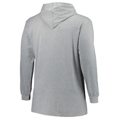 Tampa Bay Lightning Big & Tall Pullover Hoodie - Heather Gray Hoodies