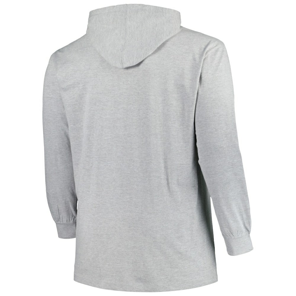 Washington Capitals Big & Tall Pullover Hoodie - Heather Gray Hoodies