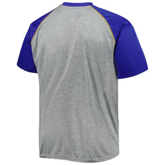 St. Louis Blues Big & Tall Logo Raglan T-Shirt - Heather Gray T-shirts
