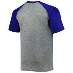 Tampa Bay Lightning Big & Tall Logo Raglan T-Shirt - Heather Gray T-shirts