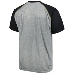 Vegas Golden Knights Big & Tall Logo Raglan T-Shirt - Heather Gray T-shirts