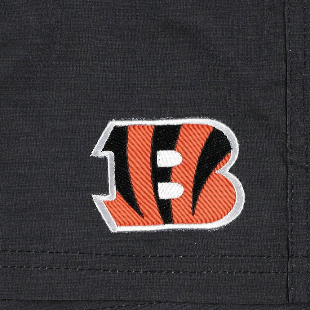 Cincinnati Bengals G-III Sports by Carl Banks Coastline Volley Swim Shorts - Black on sale