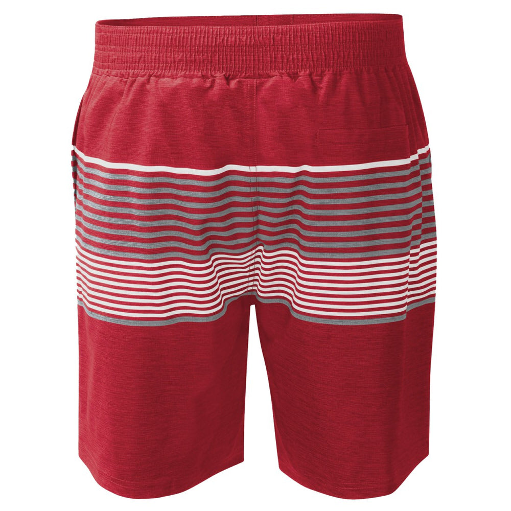 Tampa Bay Buccaneers G-III Sports by Carl Banks Coastline Volley Swim Shorts - Red discount