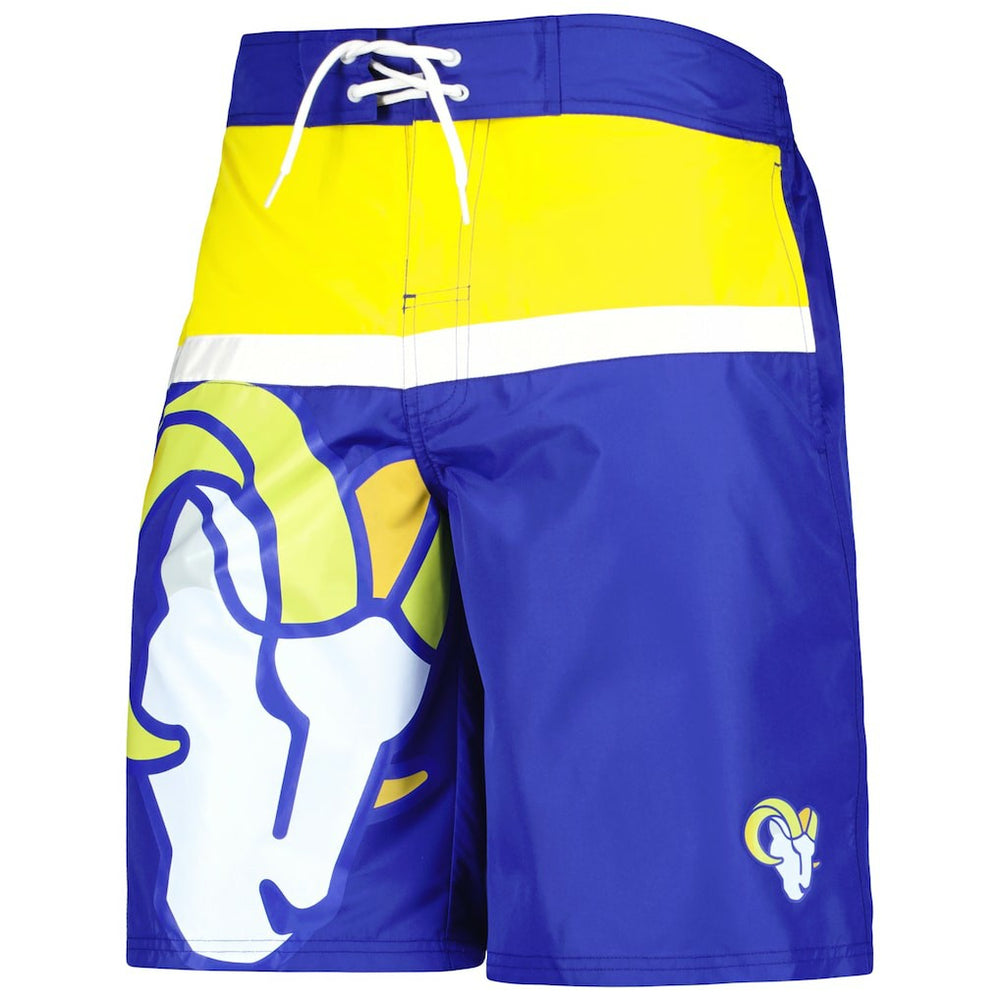 Los Angeles Rams G-III Sports by Carl Banks Sea Wind Swim Trunks - Royal cheap