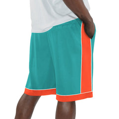 Miami Dolphins Starter Throwback Fan Favorite Shorts - Aqua cheap