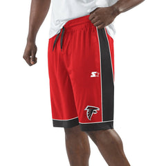 Atlanta Falcons Starter Throwback Fan Favorite Shorts - Red sale