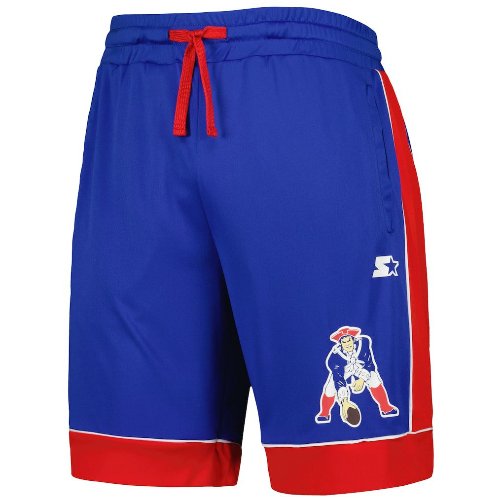 New England Patriots Starter Throwback Fan Favorite Shorts - Navy sale