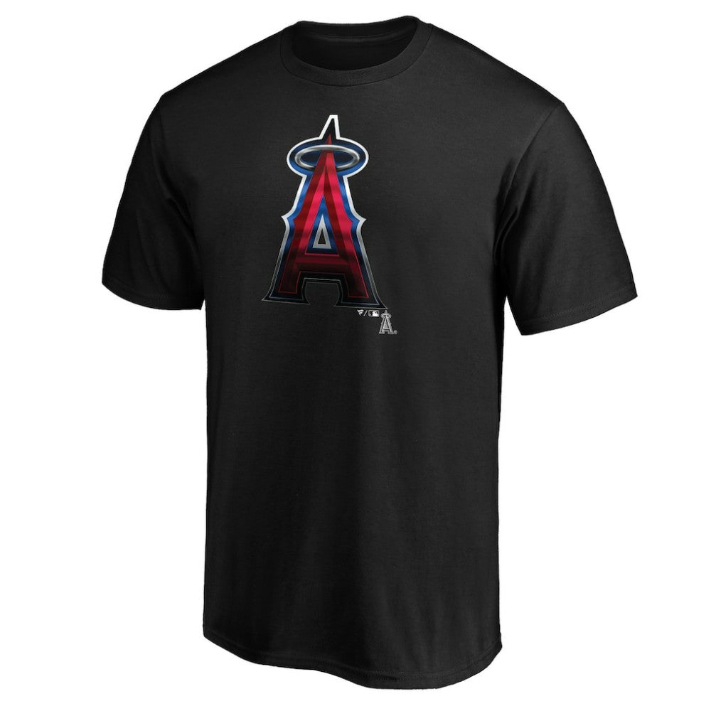 Los Angeles Angels Team Midnight Mascot T-Shirt Black