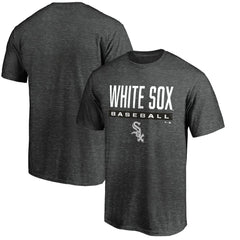 Chicago White Sox Team Win Stripe T-Shirt Charcoal