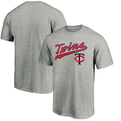Minnesota Twins Team Wahconah T-Shirt Heather Gray