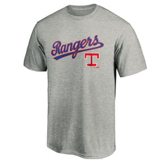Texas Rangers Team Wahconah T-Shirt Heather Gray