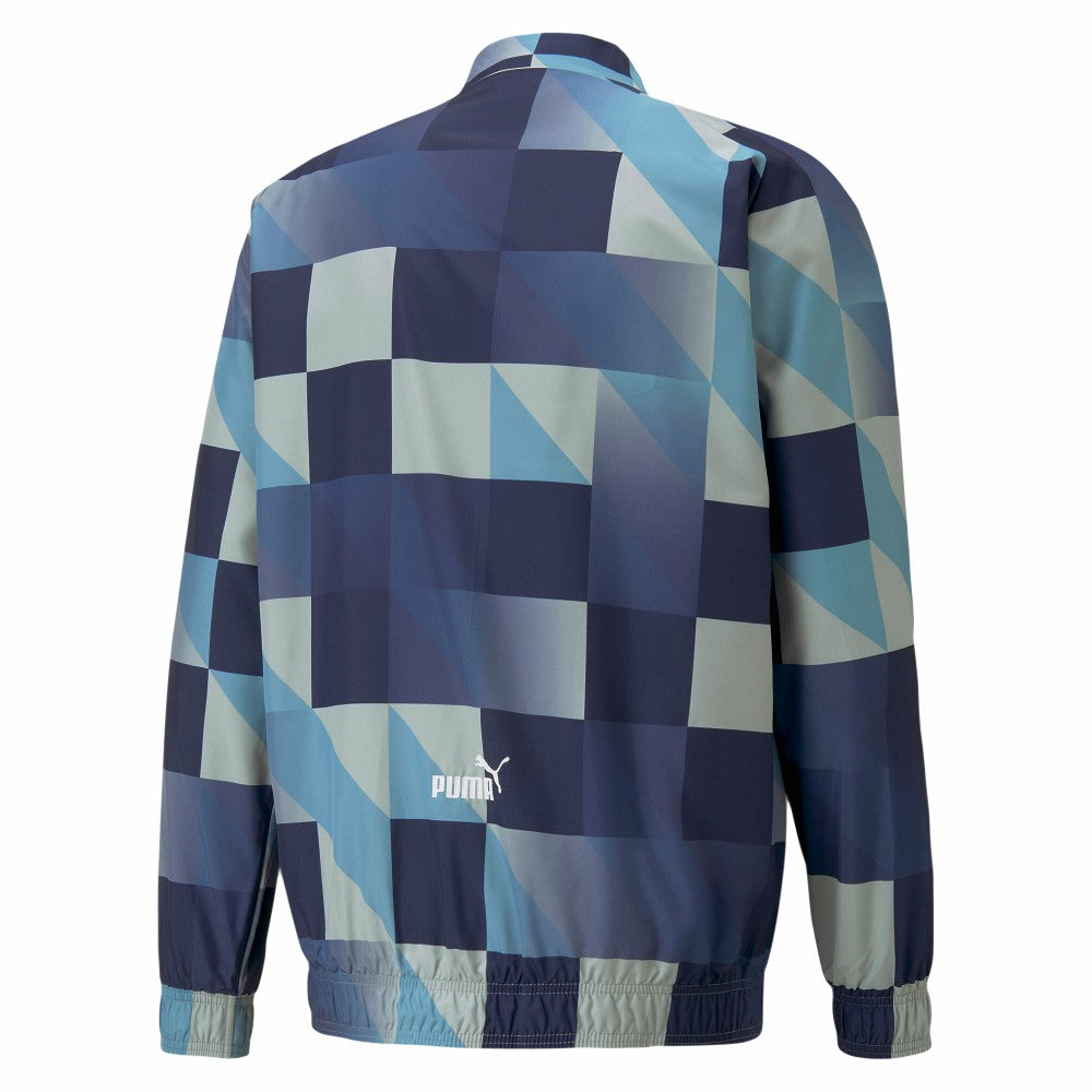 Manchester City 2022/23 Pre-Match Full-Zip Jacket - Navy/Gray on sale
