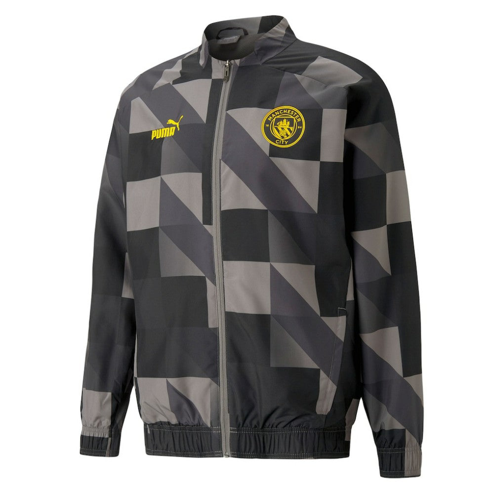 Manchester City 2022/23 Pre-Match Full-Zip Jacket - Black online