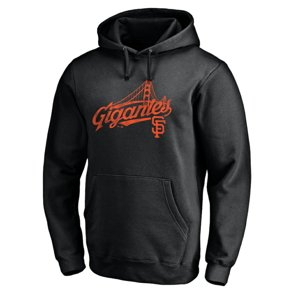 San Francisco Giants Team Hometown Collection Gigantes Bridge Pullover Hoodie Black