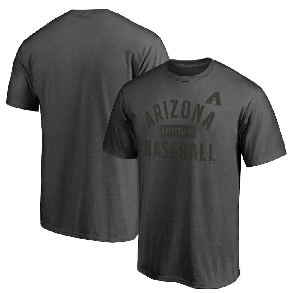 Arizona Diamondbacks Team Primary Pill T-Shirt Charcoal