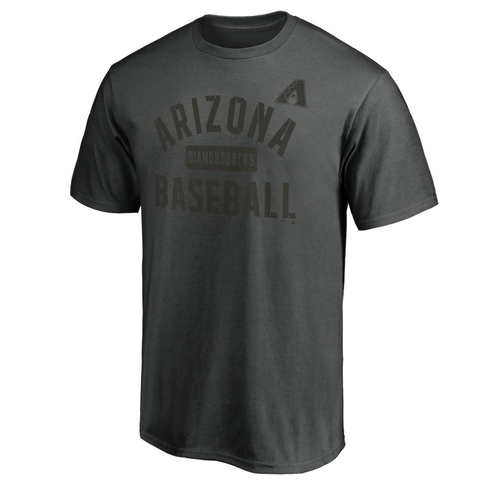 Arizona Diamondbacks Team Primary Pill T-Shirt Charcoal