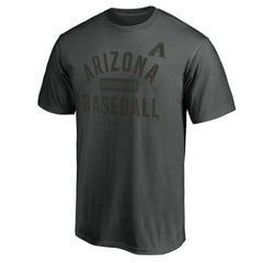 Arizona Diamondbacks Team Primary Pill T-Shirt Charcoal