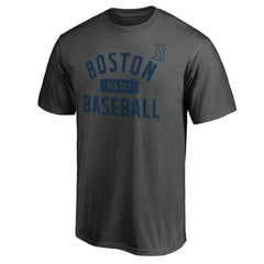 Boston Red Sox Team Primary Pill T-Shirt Charcoal