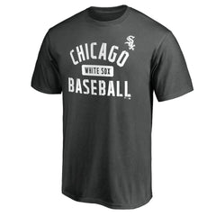 Chicago White Sox Team Primary Pill T-Shirt Charcoal