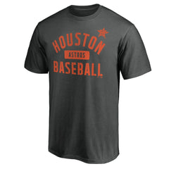 Houston Astros Team Primary Pill T-Shirt Charcoal