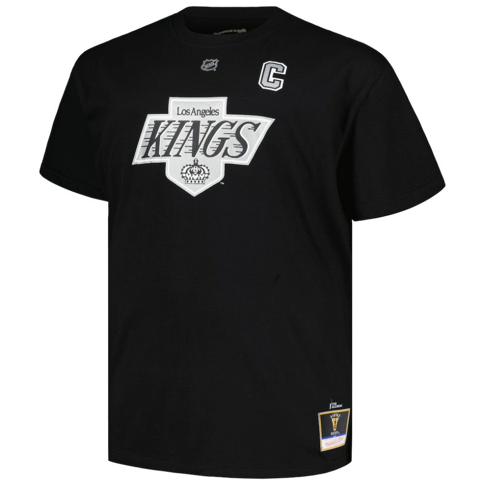 Wayne Gretzky Los Angeles Kings Mitchell & Ness Big & Tall Name & Number T-Shirt - Black T-shirts
