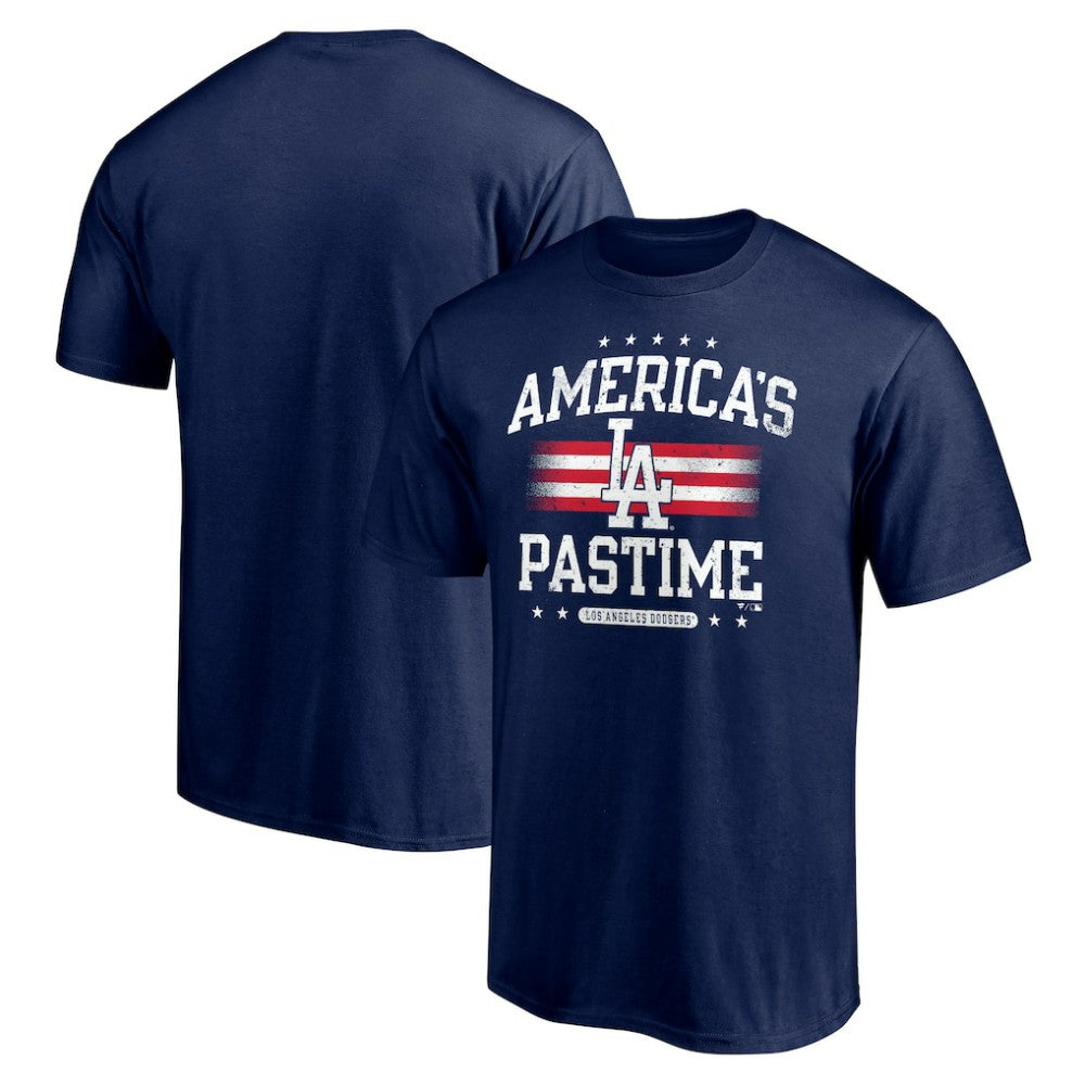 Los Angeles Dodgers Team America's Pastime T-Shirt Navy
