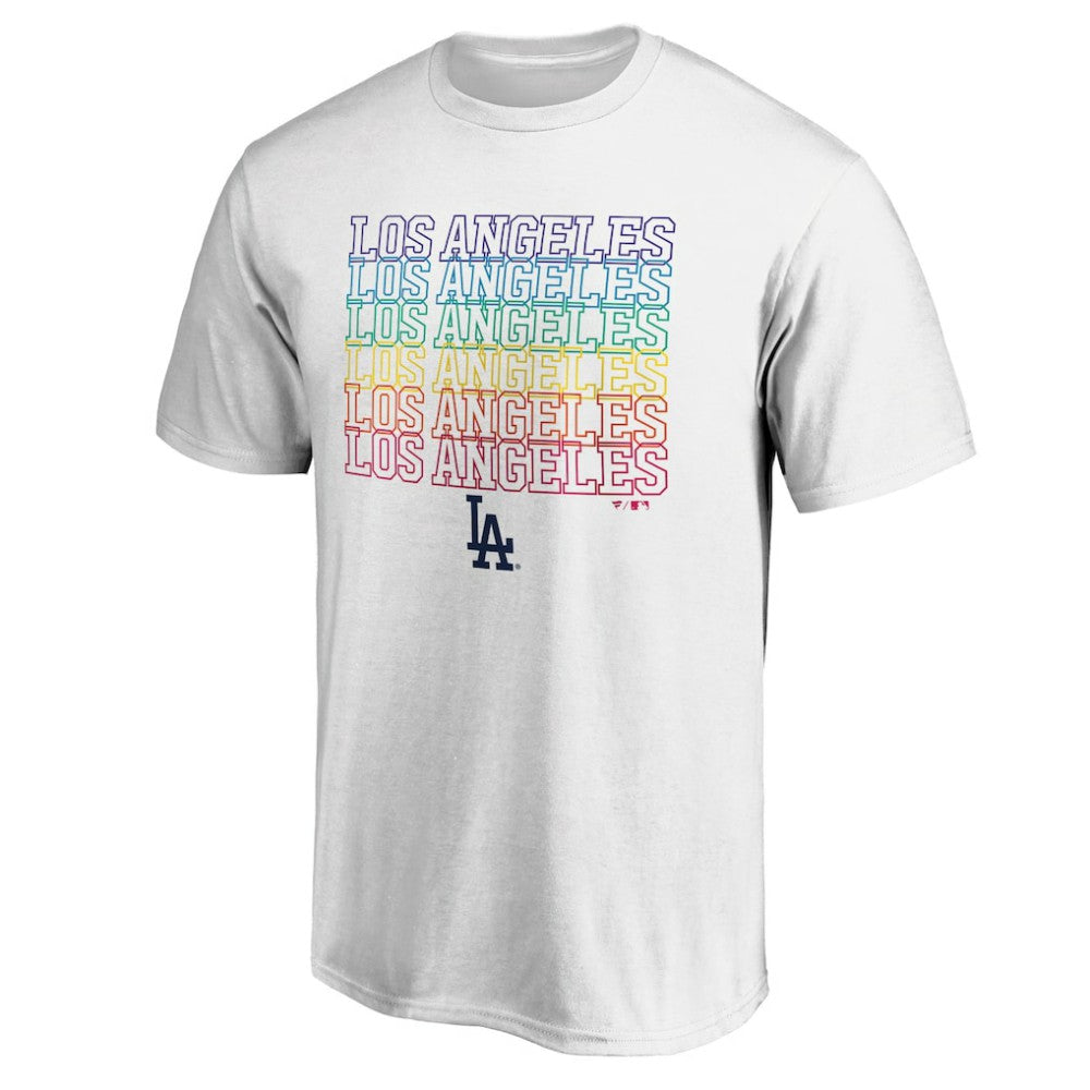 Los Angeles Dodgers Team City Pride T-Shirt White